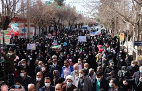 حضور پرشور مردم شهرضا در راهپیمایی ۲۲ بهمن