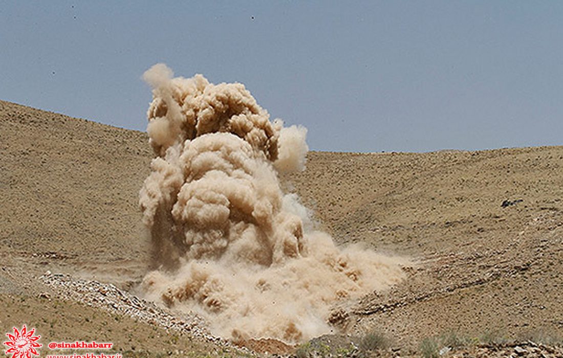 صدای انفجار در شهرضا از معدن سنگ آهک در منطقه سروستان گزارش شد