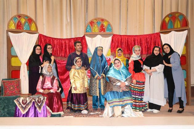گروه هنری صدف در جشنواره تئاتر معلولین آفتاب زاگرس در مشهد خوش درخشید