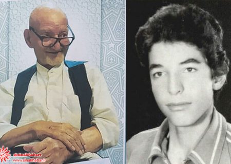 موذن پیر شهرضایی و پدر شهید محمد بیدقی به فرزند شهیدش پیوست