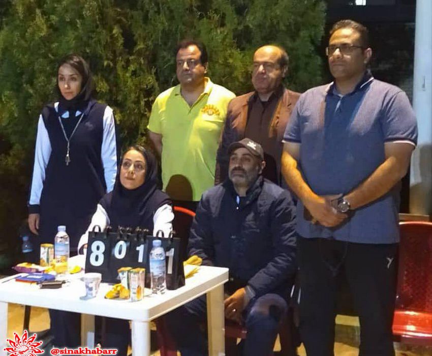 دو بانوی داور شهرضایی در رقابت های والیبال ساحلی استان اصفهان حضور داشتند