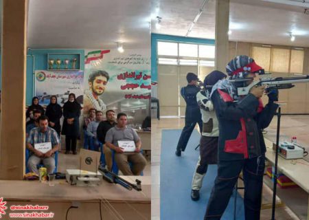 تیم تیراندازی بانوان شهرضا بر سکوی نخست استان ایستاد