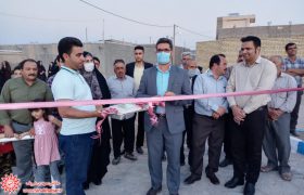 افتتاح بوستان فدک در روستای سولار شهرستان شهرضا
