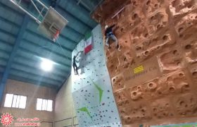 افتتاح دو دیواره سنگ نوردی به مناسبت هفته تربیت بدنی و روز کوهنورد در شهرضا