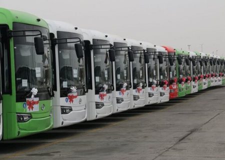 ۴ دستگاه اتوبوس جدید به ناوگان حمل و نقل شهری شهرضا افزوده شد