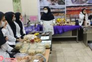 بازارچه کارآفرینی هنرستان دخترانه کوپایی شهرضا برگزار شد
