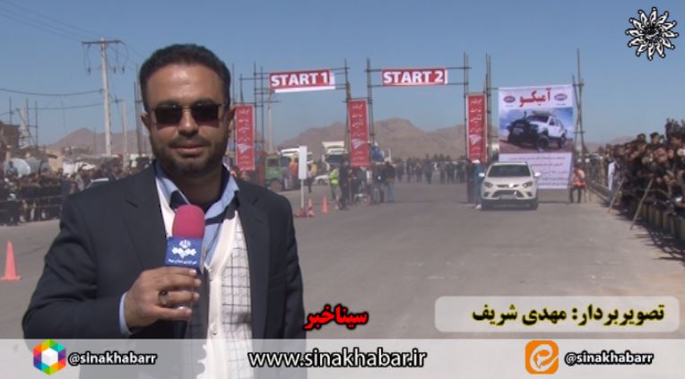 مسابقات شتاب کامیون های کشنده کشور در شهرضا