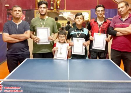 مسابقات آزاد تنیس روی میز «جام خلیج فارس» در شهرضا برگزار شد
