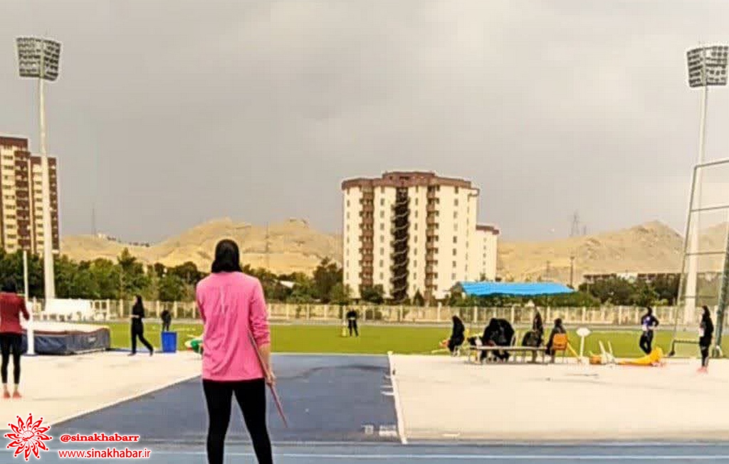 بانوی ورزشکار شهرضایی در جایگاه چهارم پرتاب نیزه ایران ایستاد