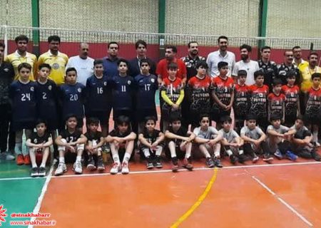جشنواره مسابقات والیبال پسران استان در شهرضا برگزار شد