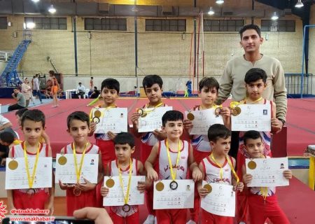 تیم شهرضا در رقابت های سطح بندی ژیمناستیک هنری استان قهرمان شد