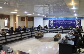 جلسه شورای هماهنگی تبلیغات اسلامی شهرضا با موضوع بزرگداشت نهم دی و هفته بصیرت