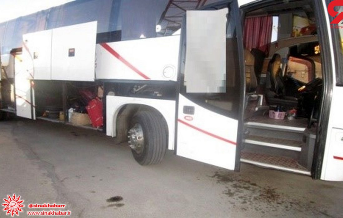 اتوبوس حامل کالای قاچاق در شهرضا توقیف شد
