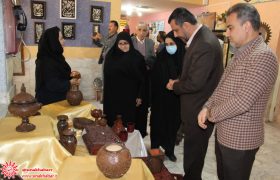 نمایشگاه و دستاوردهای توانخواهان مرکز توانبخشی شهید مدرس شهرضا به مناسبت گرامیداشت دهه مبارک فجر