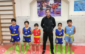 پسران ووشوکار شهرضا در رقابت های استان خوش درخشیدند