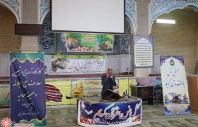 محفل انس با قرآن در گروه ۲۲ توپخانه نزاجا به مناسبت دهه کرامت