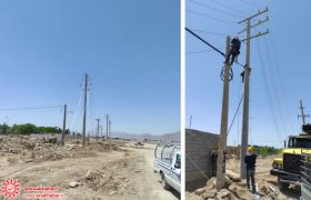 اصلاح شبکه برق تقاطع غیر همسطح بسیج شهرضا به پایان رسید