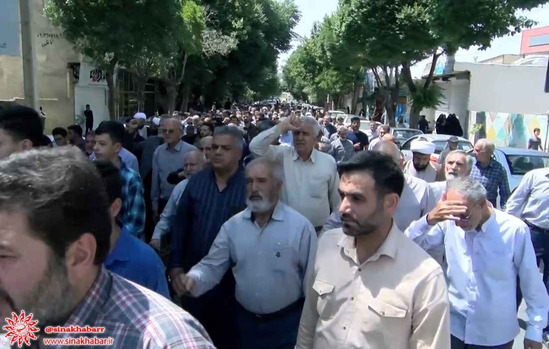 سیاه پوش شدن منزل پدری سردار سلامی در زادگاهش