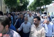 سیاه پوش شدن منزل پدری سردار سلامی در زادگاهش