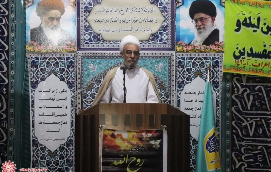 آیین نماز عبادی سیاسی جمعه شهرضا به امامت حجت الاسلام و المسلمین طاوسی