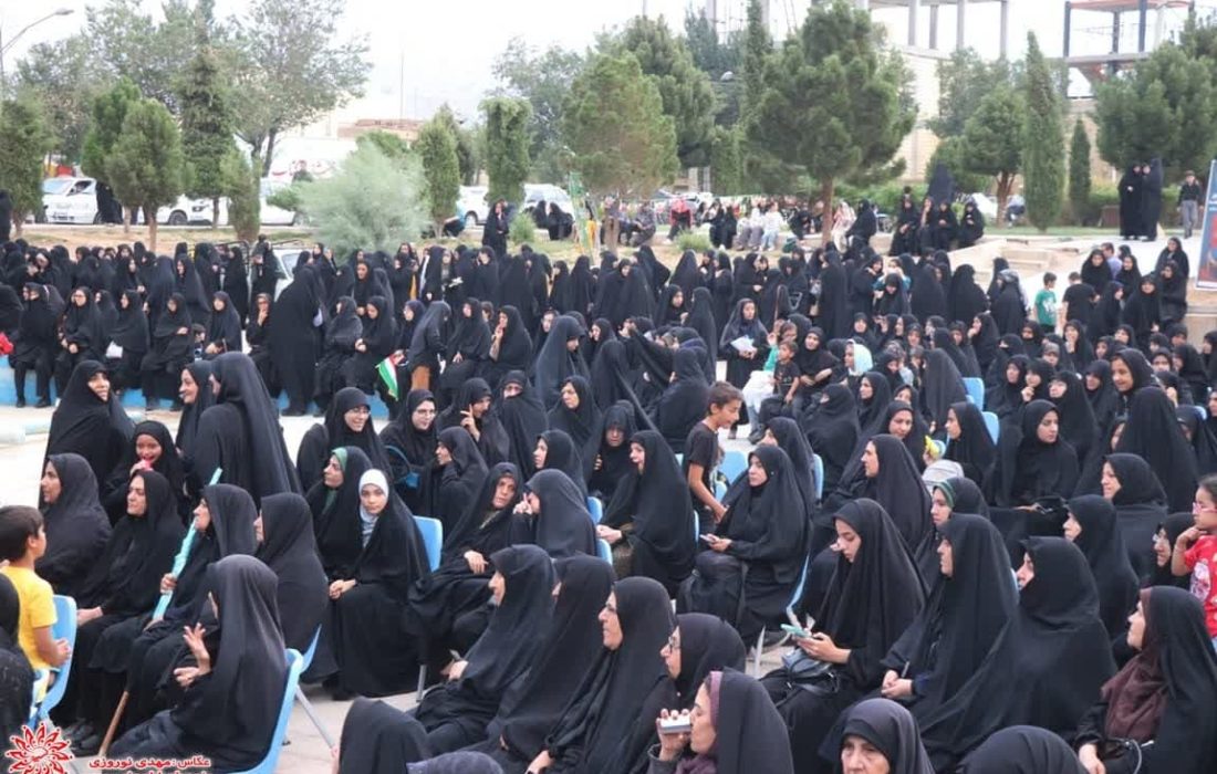 اجتماع بزرگ زینبیون به مناسبت روز بزرگداشت عفاف و حجاب در شهرضا