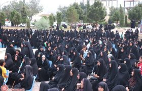 اجتماع بزرگ زینبیون به مناسبت روز بزرگداشت عفاف و حجاب در شهرضا