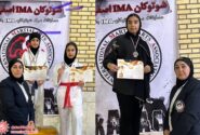 افتخارآفرینی دختران کاراته‌کای شهرضا در مسابقات استانی شوتوکان IMA