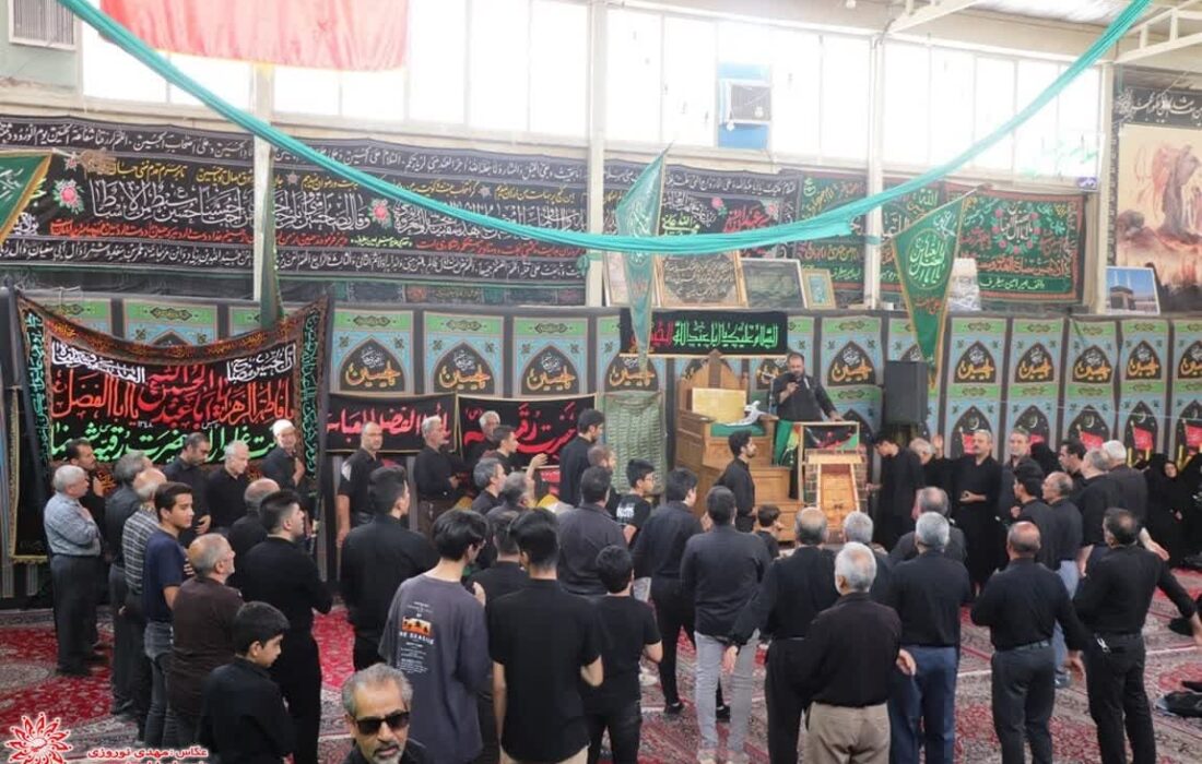 عزاداری هیئات مذهبی شهرضا در روز اربعین حسینی