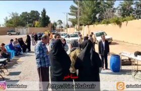 پاکسازی طبیعت صحرای چغاد توسط مردم و همیاران طبیعت شهرضا