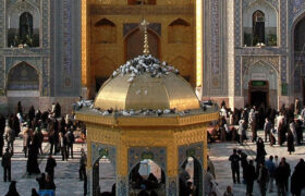 مددجویان دهاقانی میهمان امام رضا (ع) شدند