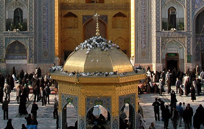 مددجویان دهاقانی میهمان امام رضا (ع) شدند