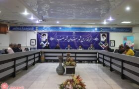 کارگروه فرهنگی اجتماعی فرمانداری با موضوع برنامه ریزی جشنواره استانی نهج البلاغه در آئینه هنر