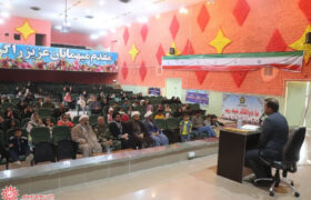 محفل انس با قرآن و تجلیل از ممتازین قرآنی گروه ۲۲ توپخانه ارتش در شهرضا