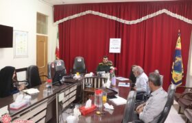 نشست خبری فرمانده ناحیه مقاومت بسیج شهرضا به مناسبت هفته دفاع مقدس