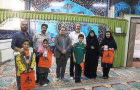 تجلیل از دانش آموزان و مربیان همیار گاز توسط رییس اداره گاز شهرضا