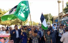 راهپیمایی بشارت نصر بعد از نمازجمعه در شهرضا