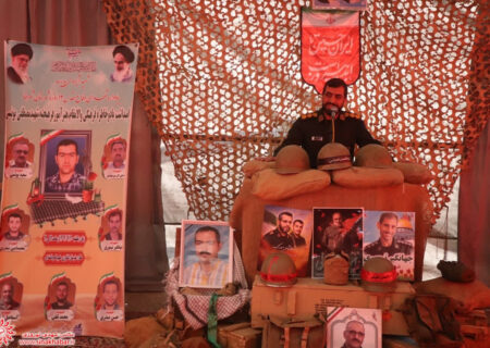 یادواره شهدای دفاع مقدس ۱۲ روزه و بزرگداشت معلم شهید مصطفی یونسی در هنرستان ناصح قمشه ای شهرضا