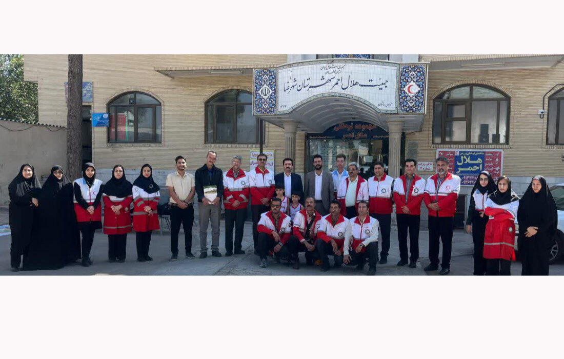 بازدید فرماندار شهرستان شهرضا از فعالیت‌ها و ظرفیت‌های فرهنگی، علمی و ورزشی جمعیت هلال‌احمر