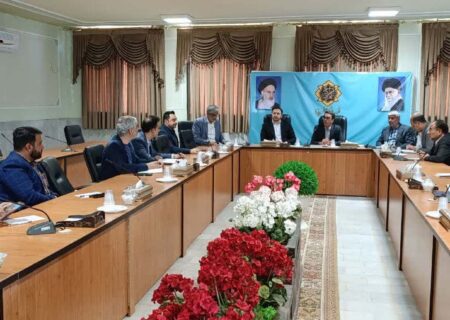 برگزاری جلسه نمایشگاه چهل ستون در اتاق جلسات شهرداری شهرضا