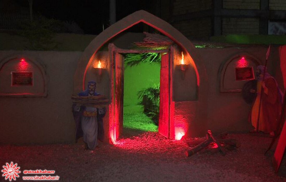 نمایشگاه “سوگواره کوچه های مادری” در شهرضا برپاست