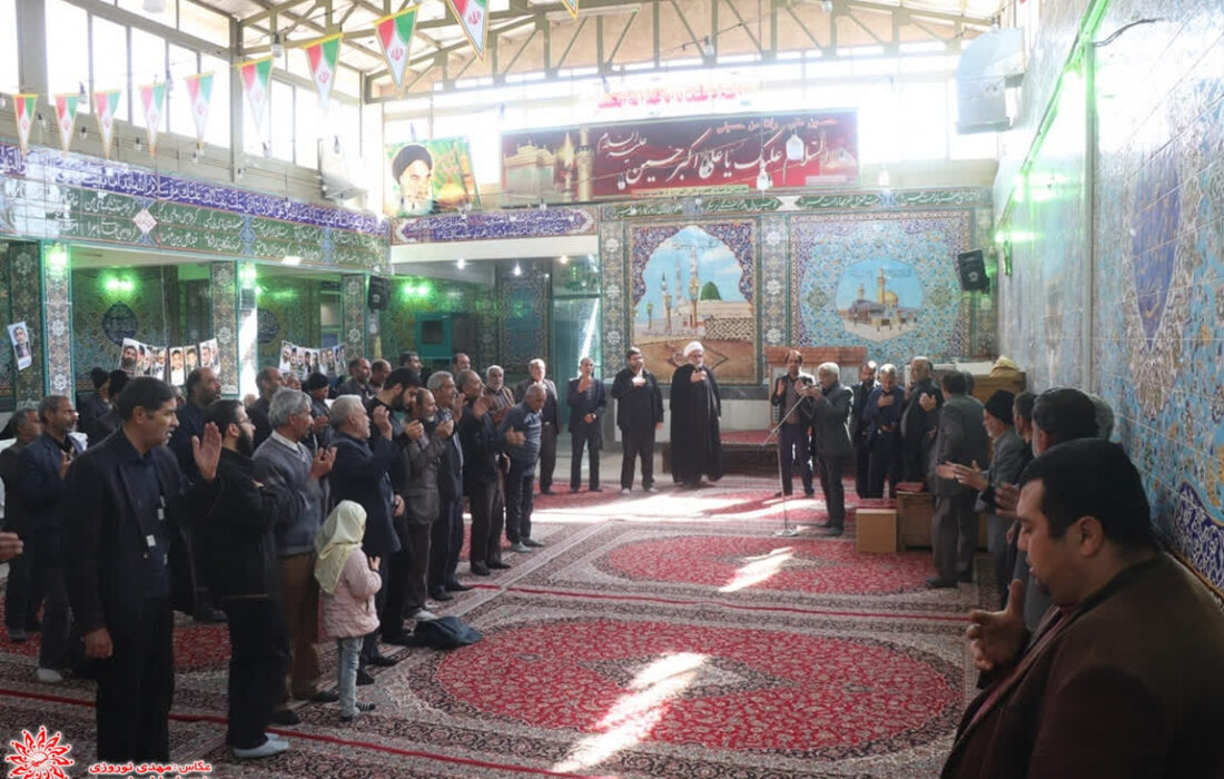 برپایی مراسم روضه و عزاداری به مناسبت فاطمیه اول در تکیه توکل شهرضا