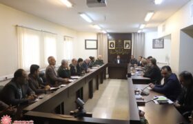 جلسه شورای ترویج فرهنگ ایثار و شهادت ویژه برنامه ریزی استقبال از کاروان اهالی بهشت در شهرضا