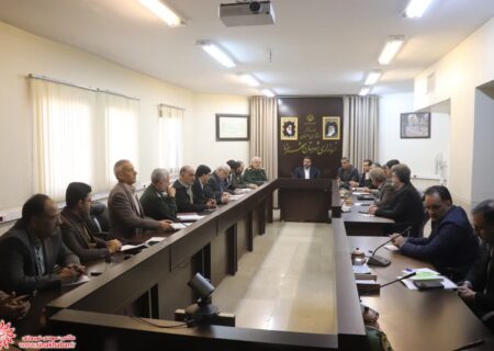 جلسه شورای ترویج فرهنگ ایثار و شهادت ویژه برنامه ریزی استقبال از کاروان اهالی بهشت در شهرضا