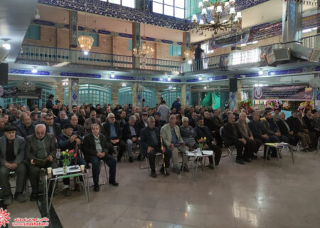 مراسم بزرگداشت پیرغلام اهل بیت و پدر شهیدان فاطمی مرحوم سید اسدالله فاطمی