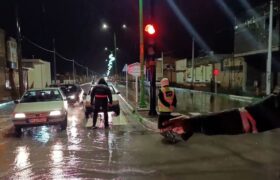 بارش ۲۷ میلی متر باران در یک شبانه روز در شهرضا