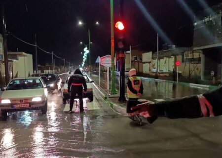 بارش ۲۷ میلی متر باران در یک شبانه روز در شهرضا