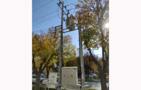 بهبود ظرفیت شبکه توزیع برق در بلوار شهید مطهری شهرضا