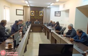 جلسه شورای هماهنگی تبلیغات اسلامی ویژه حماسه ۹ دی در فرمانداری شهرضا