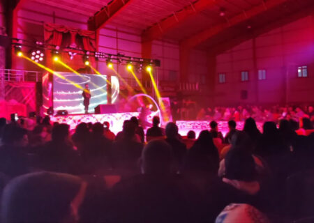  جشن خانوادگی شاغلان صنعت ساختمان شهرضا برگزار شد