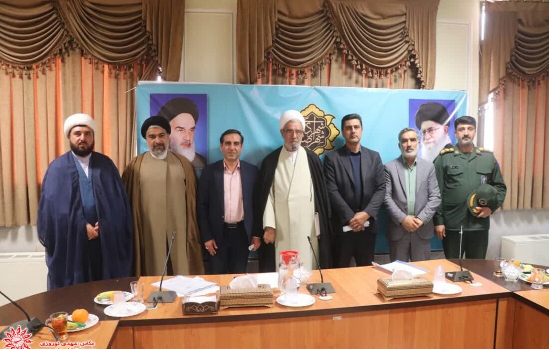 جلسه ستاد اعتکاف شهرستان شهرضا